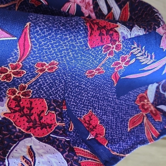 Sophia Vergara Sweetheart Midi Dress Size Small Floral - Picture 6 of 9